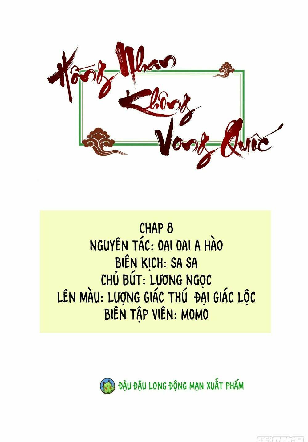 Hồng Nhan Bất Vong Quốc: Chapter 8