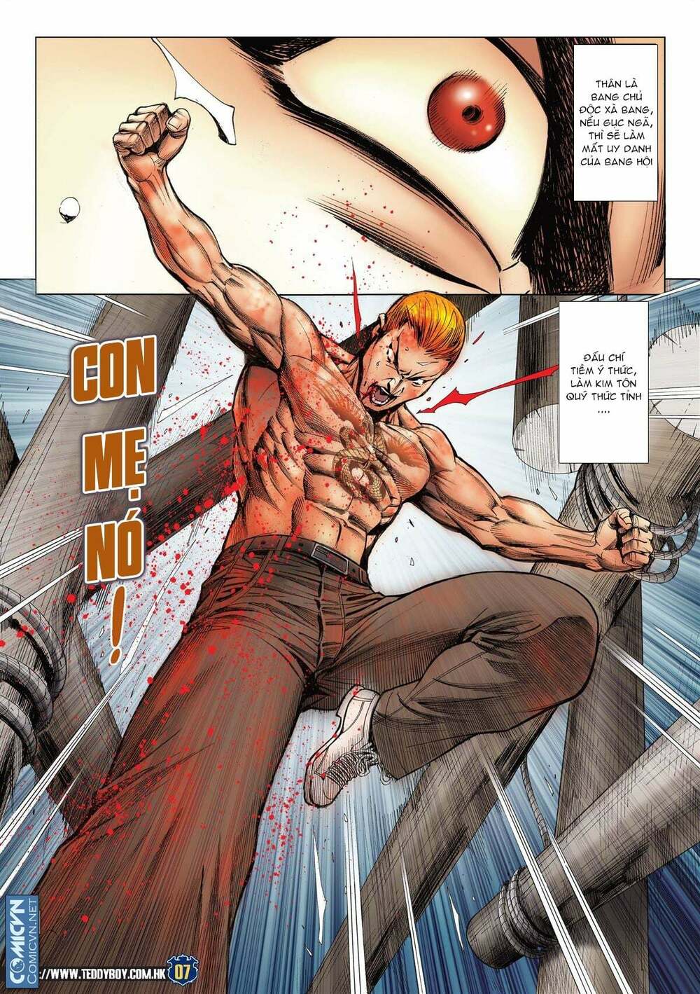 Người Trong Giang Hồ: Chapter 2172: Trần Hạo Nam vs Kim Tôn Quý 4