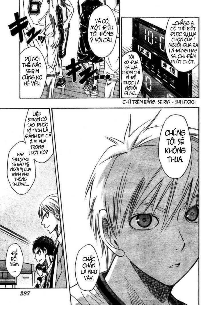 Vua Bóng Rổ Kuroko: Chapter 25