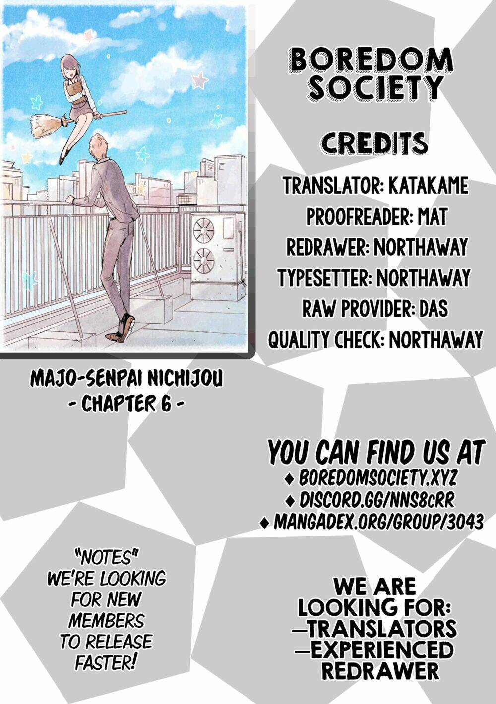 Majo-Senpai Nippou: Chapter 6