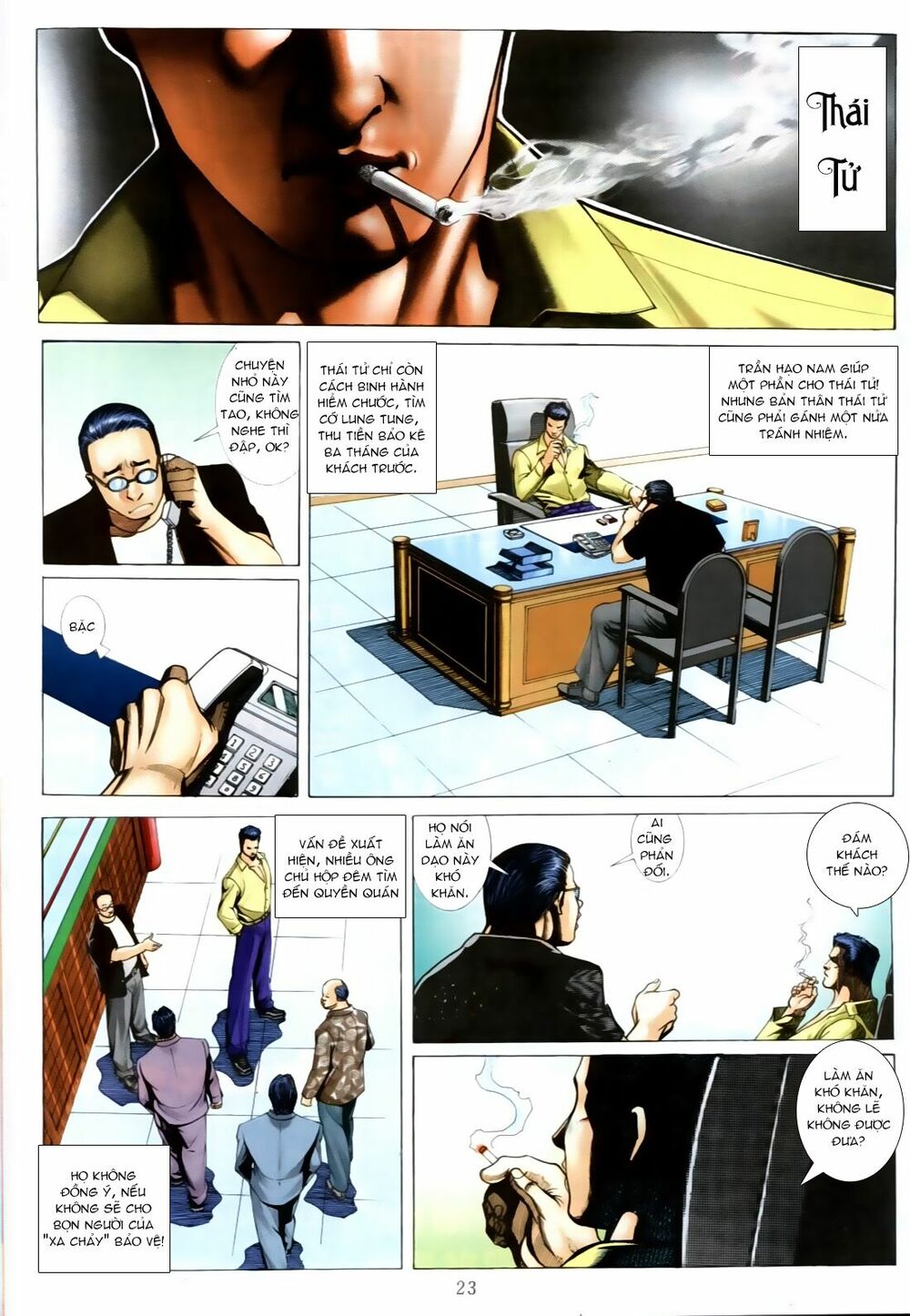 Người Trong Giang Hồ: Chapter 548