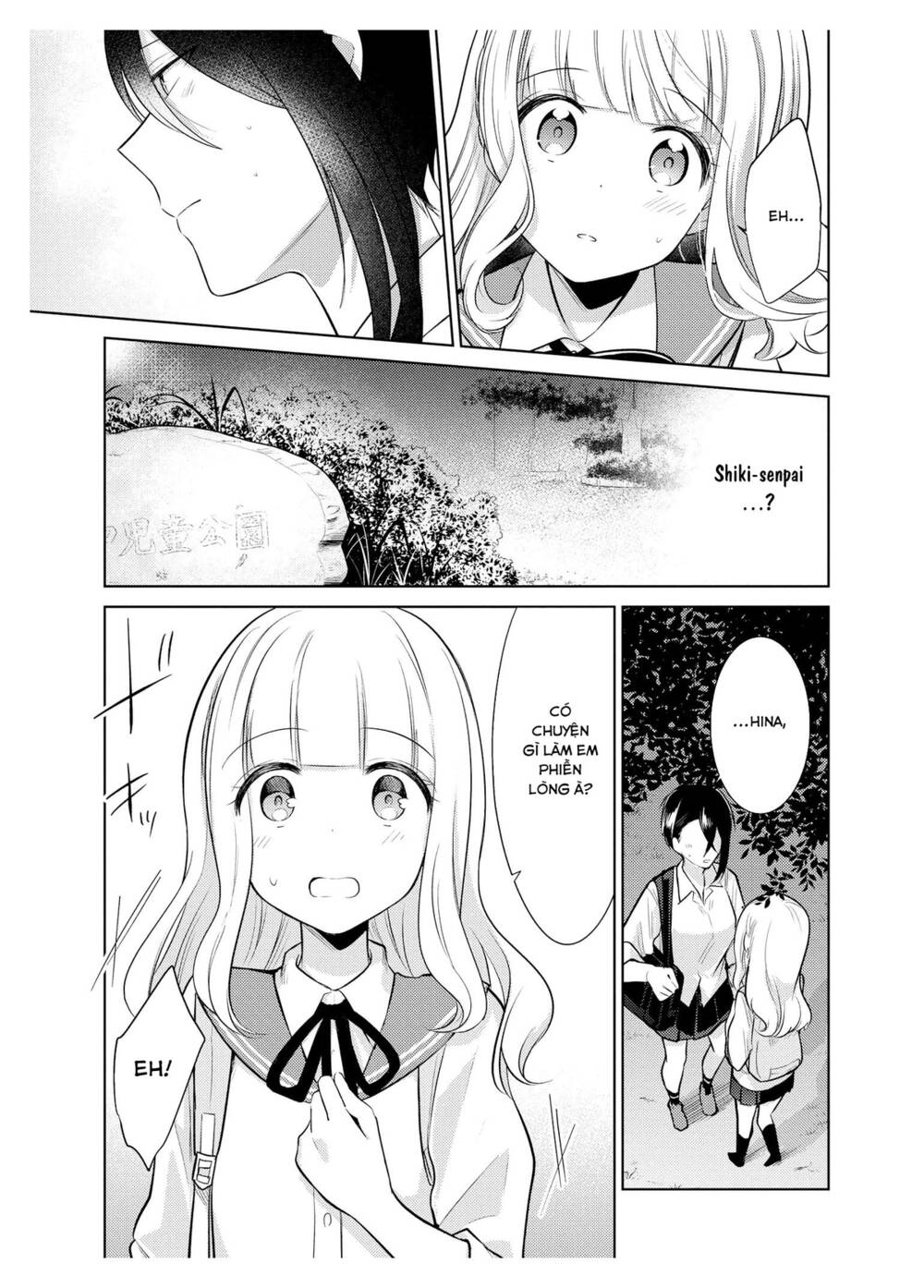 Ikemen Sugidesu Shiki-Senpai!: Chapter 10