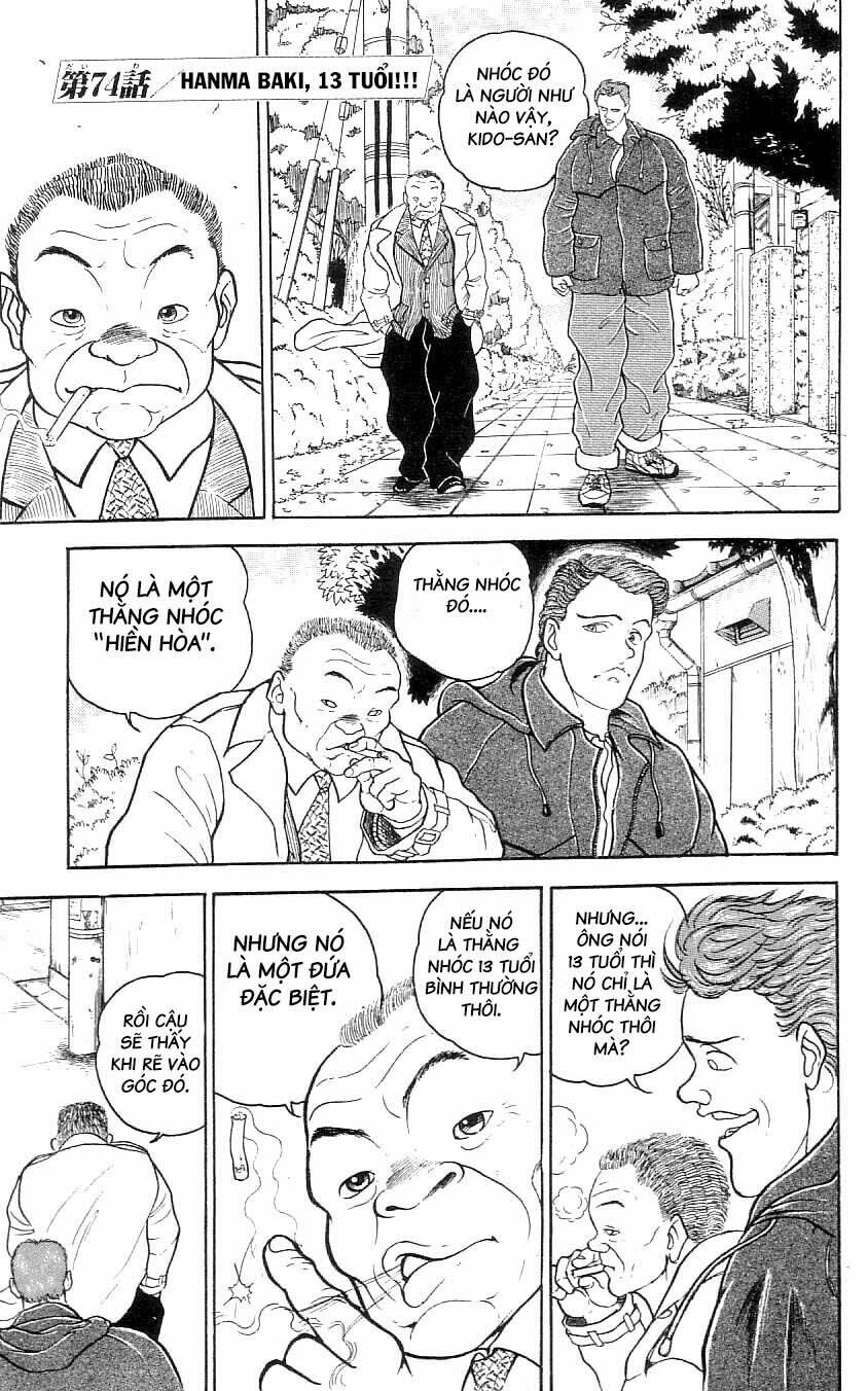 Grappler Baki: Chapter 73