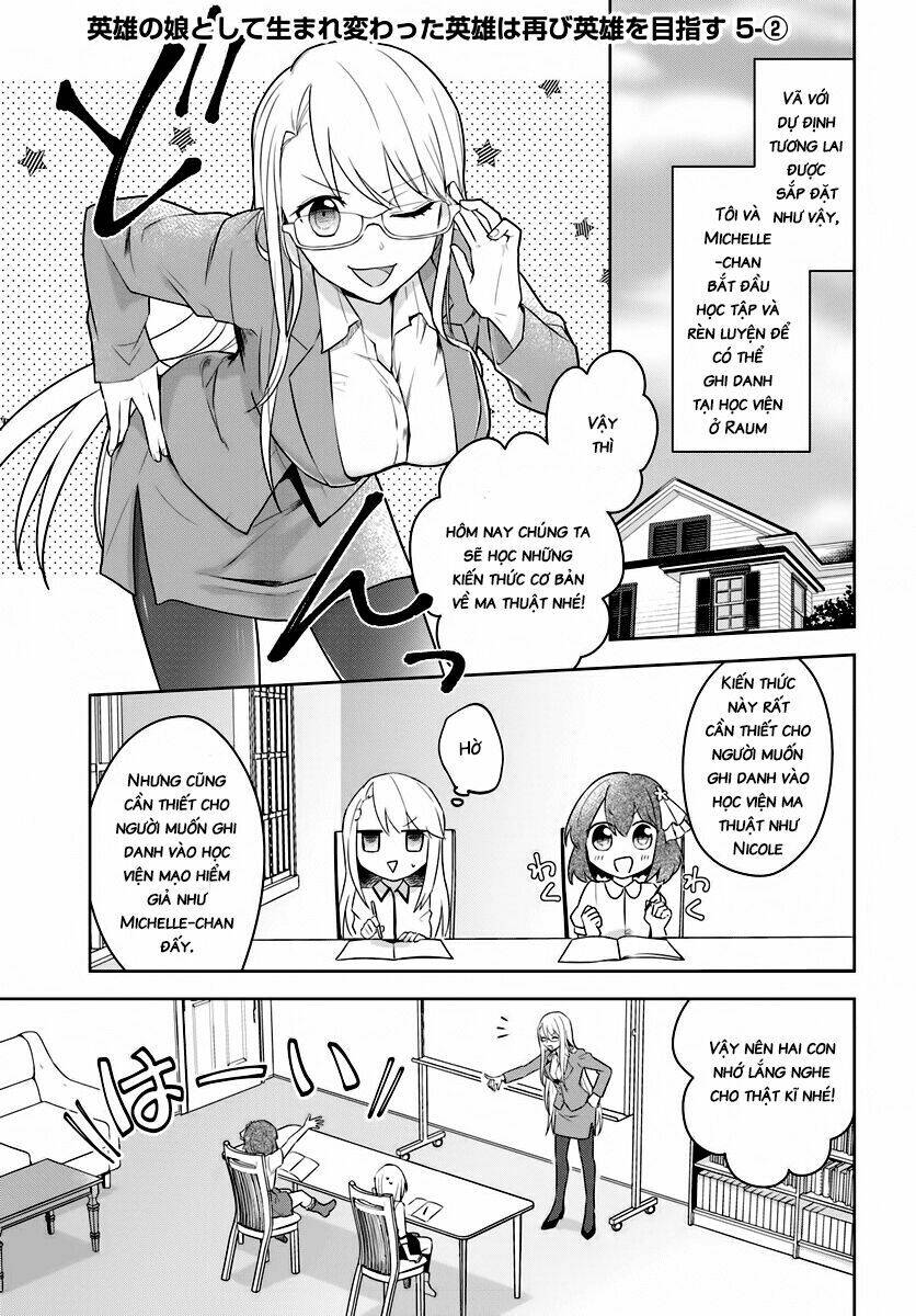 Eiyuu No Musume To Shite Umarekawatta Eiyuu Wa Futatabi Eiyuu O Mezasu: Chapter 5.2