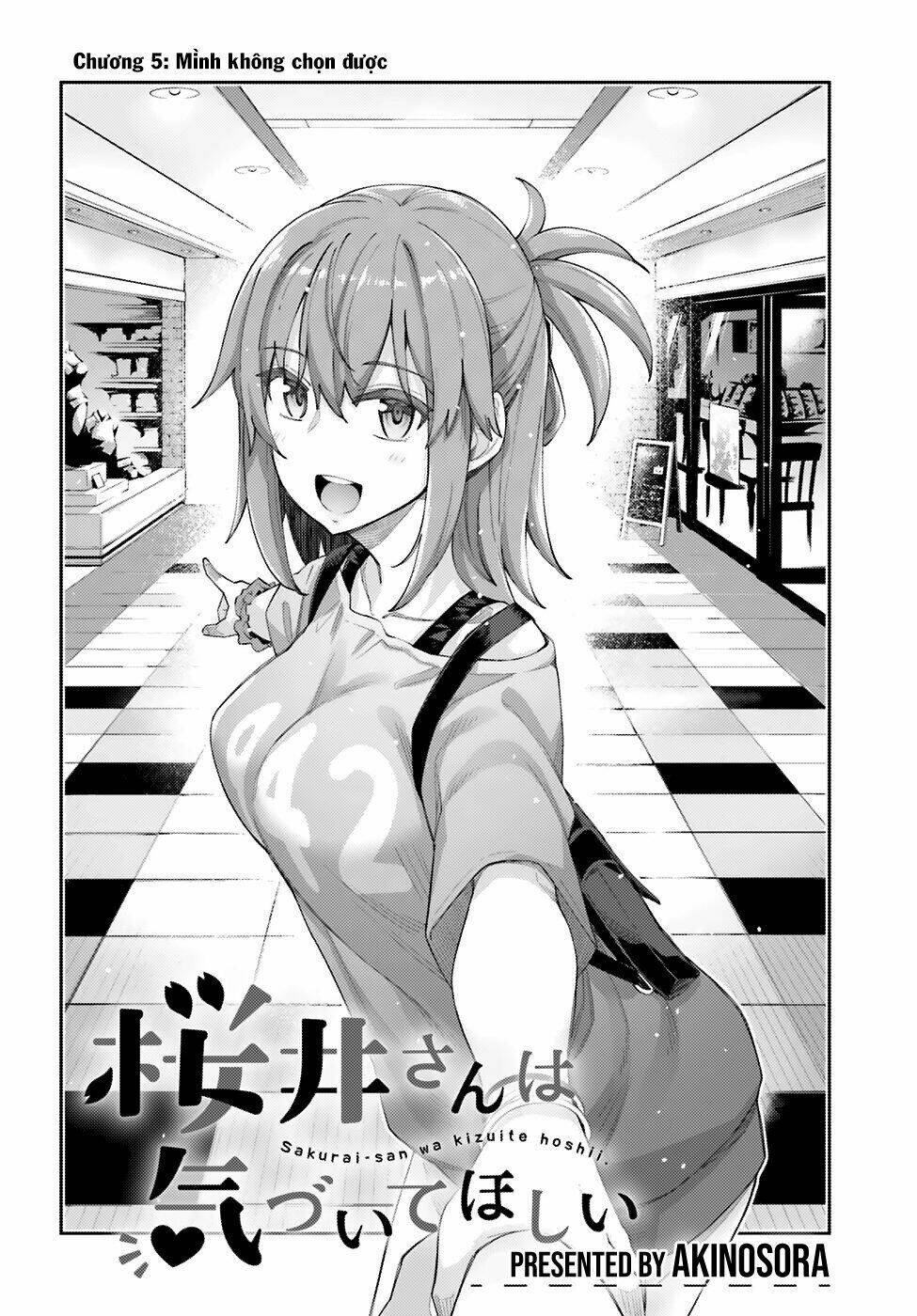 SAKURAI-SAN MUỐN ĐƯỢC ĐỂ Ý: Chapter 5