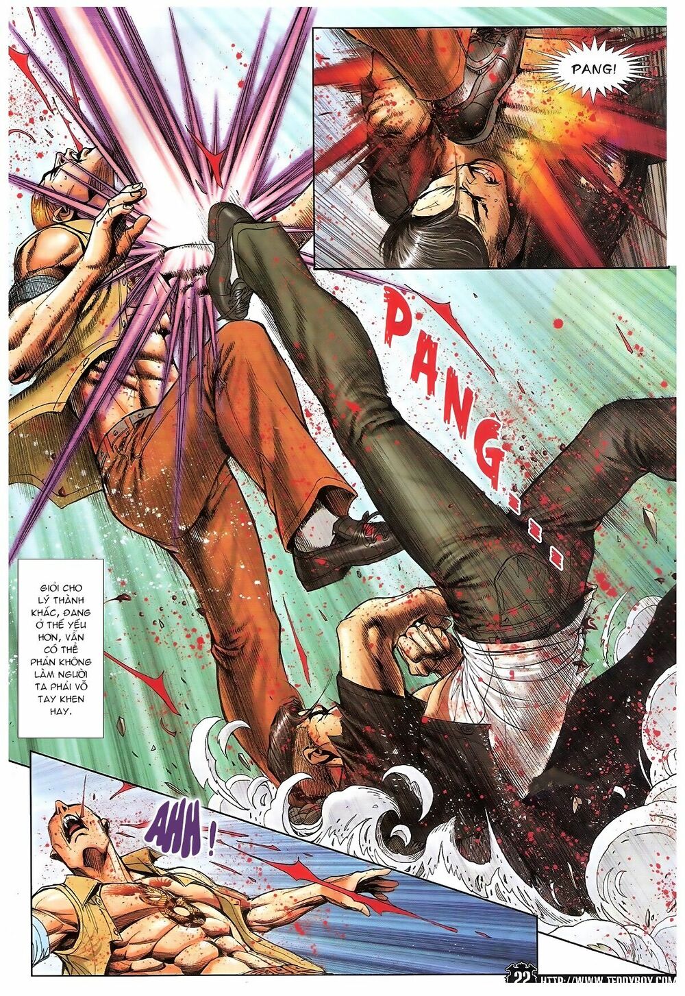 Người Trong Giang Hồ: Chapter 1843: Hắc Tiên Sinh vs Kim Tiên Sinh