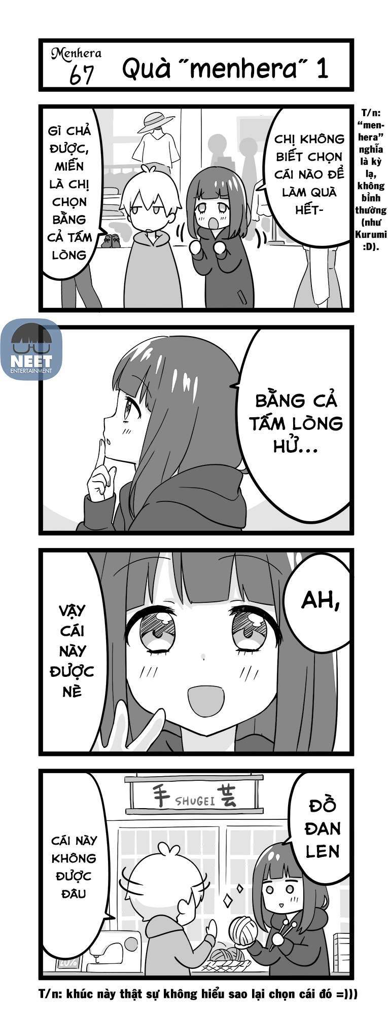 Menhera Shoujo Kurumi-Chan: Chapter 67