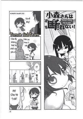 Komori-San Wa Kotowarenai: Chapter 4