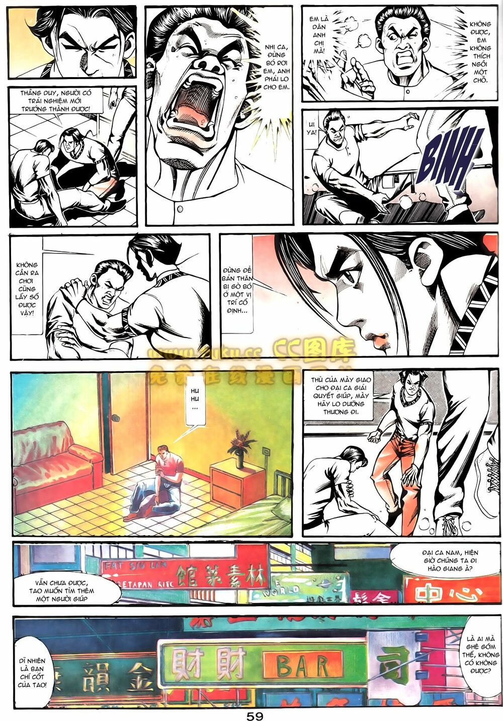 Người Trong Giang Hồ: Chapter 164: Hạo Nam chiến Quạ Đen