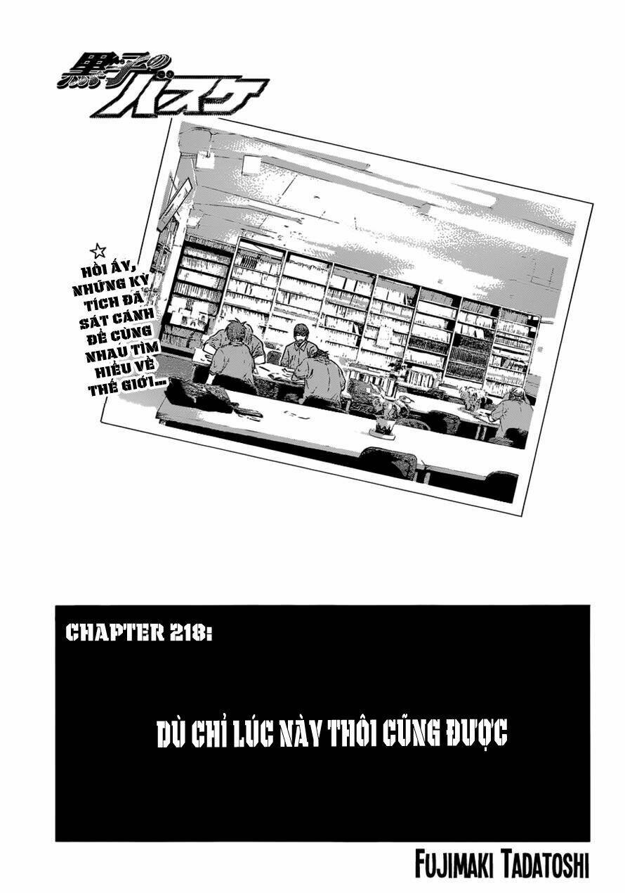 Vua Bóng Rổ Kuroko: Chapter 218