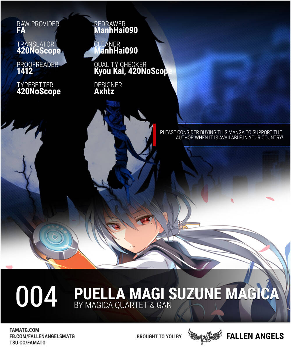 Puella Magi Suzune Magica: Chapter 4