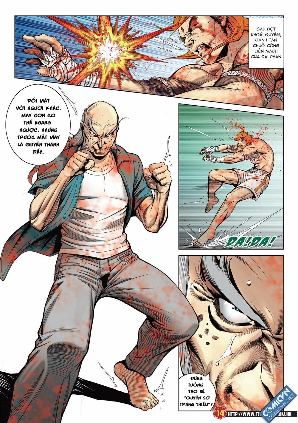 Người Trong Giang Hồ: Chapter 2166: Máu nóng bốc cao