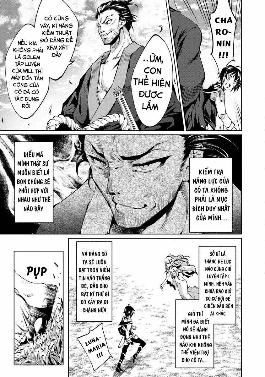 Kamigami Ni Sodaterare Shimo No, Saikyou To Naru: Chapter 5.2