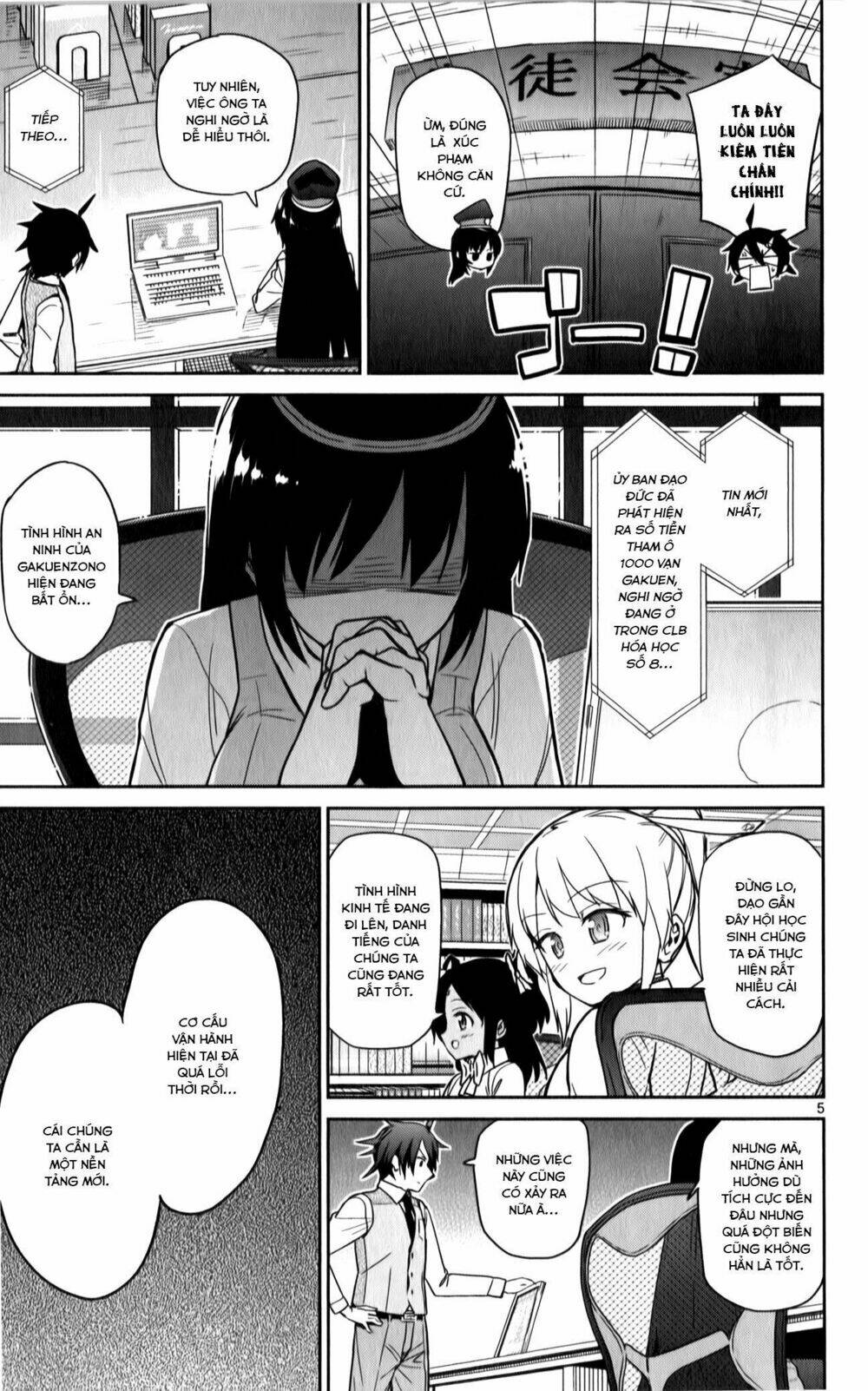 Ichiba Kurogane Wa Kasegitai: Chapter 19