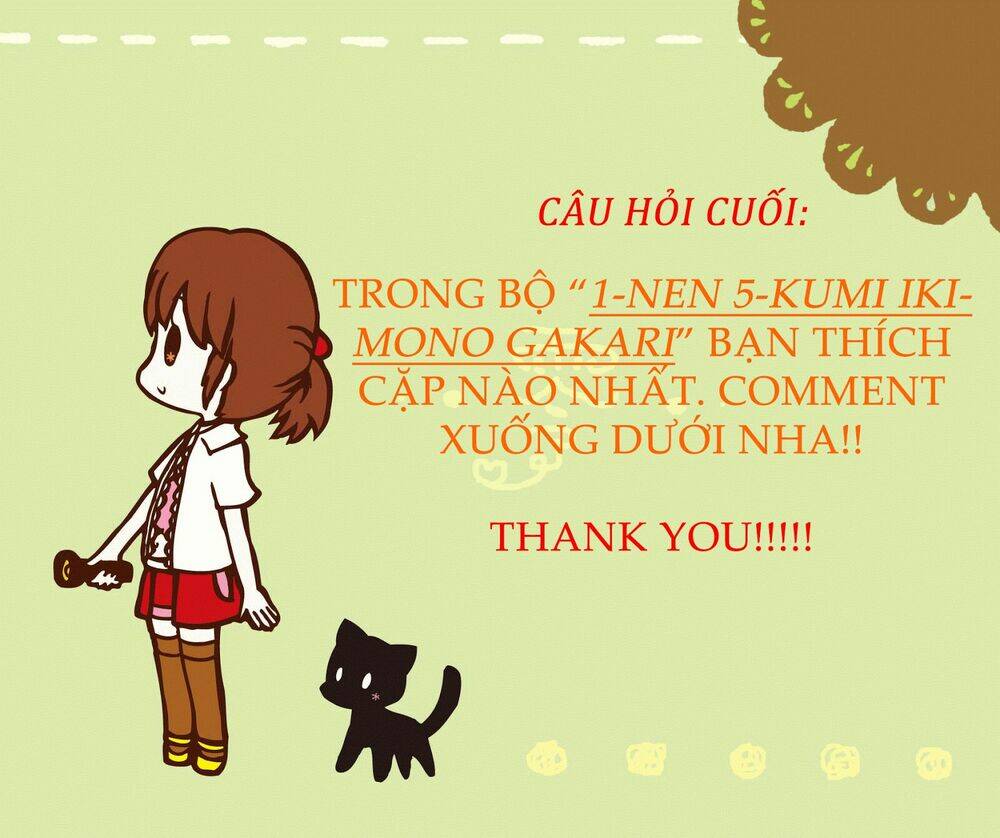 1-nen 5-kumi Ikimono Gakari: Chapter 8