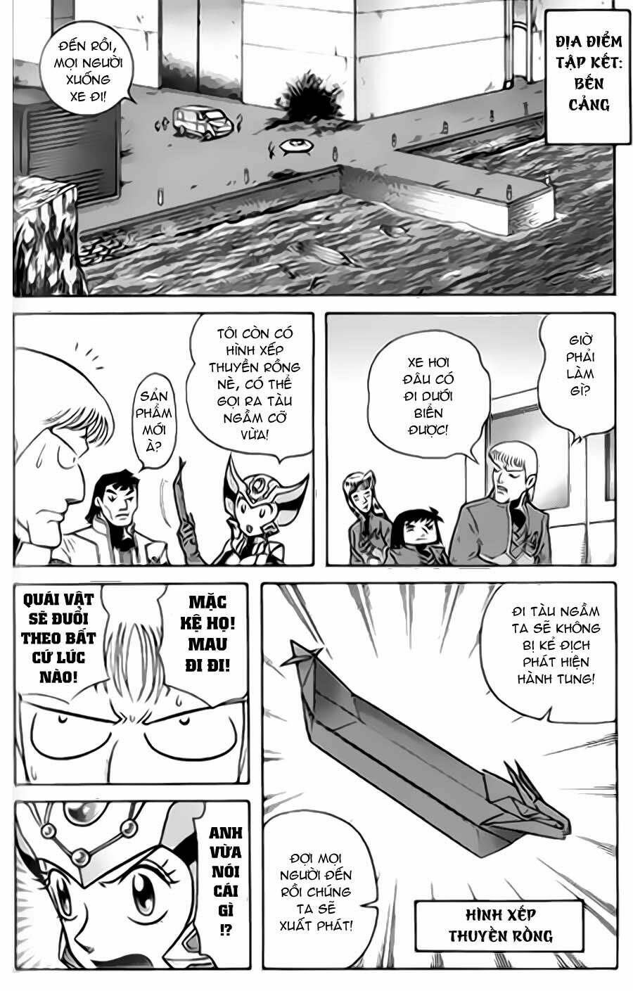 Hiệp Sĩ Giấy G: Chapter 39