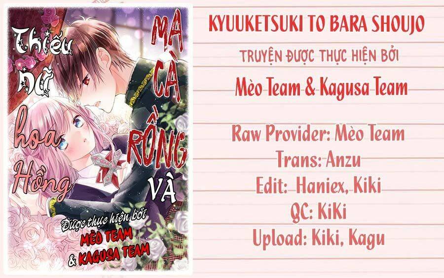 Ma Cà Rồng Và Thiếu Nữ Hoa Hồng: Chapter 2