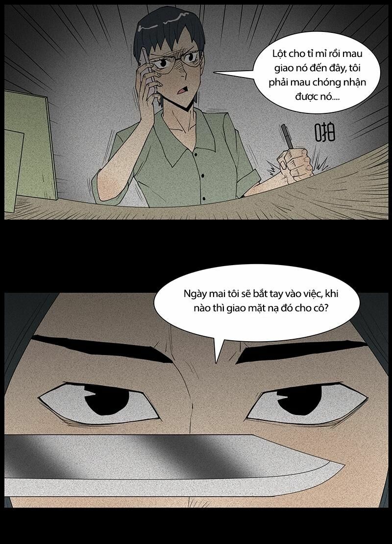 Kinh Dị Đêm Khuya: Chapter 29: - Mặt Nạ Dưỡng Sắc (Thượng)