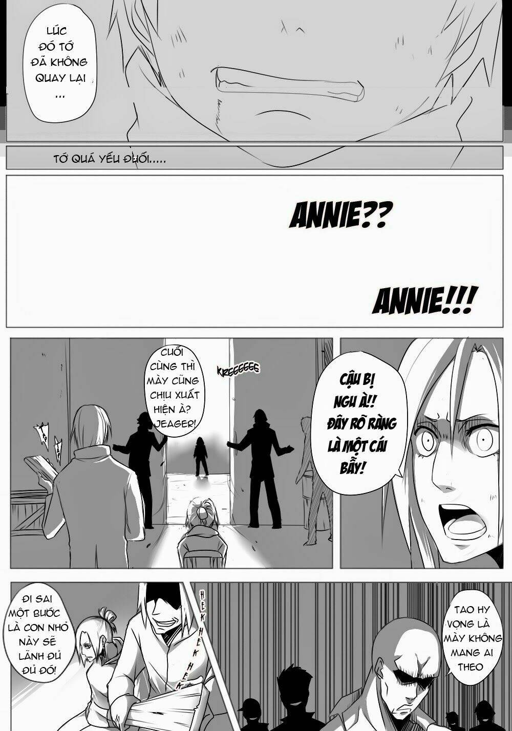 Đại Chiến Titan - Doujinshi Về Cuộc Tình Tay 4: Chapter 3