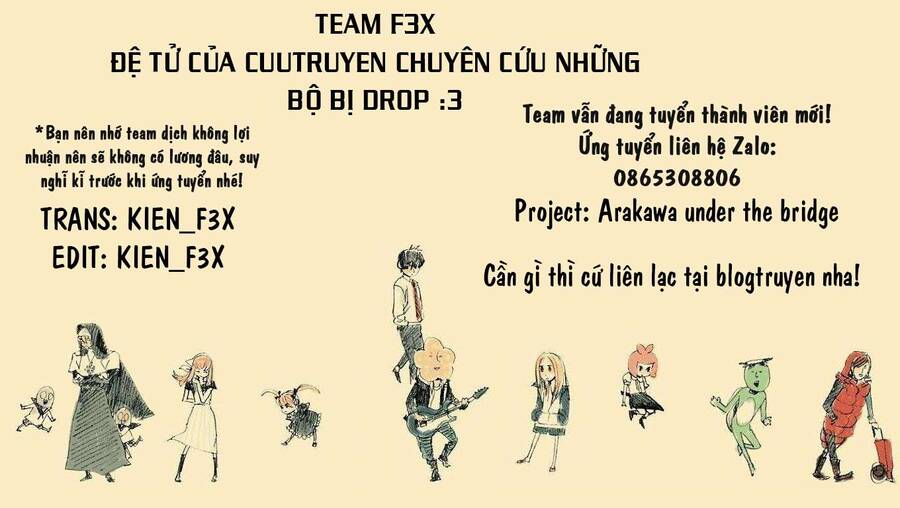 Arakawa Under The Bridge: Chapter 72