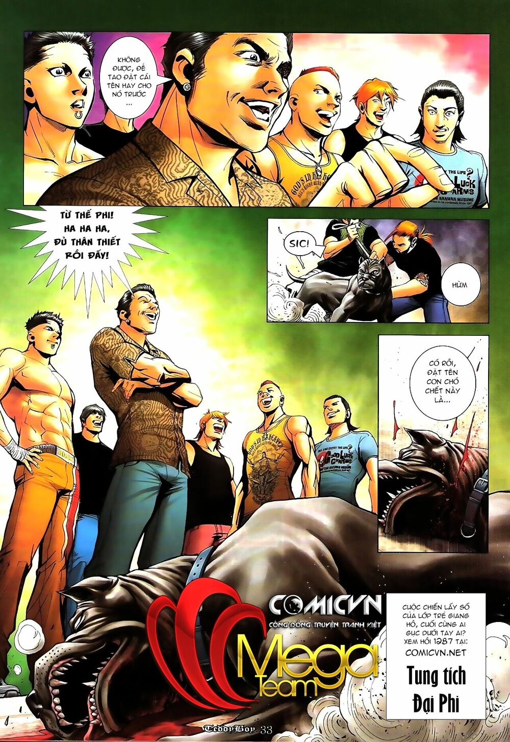 Người Trong Giang Hồ: Chapter 1286: Tứ Cửu lên Đại Đê