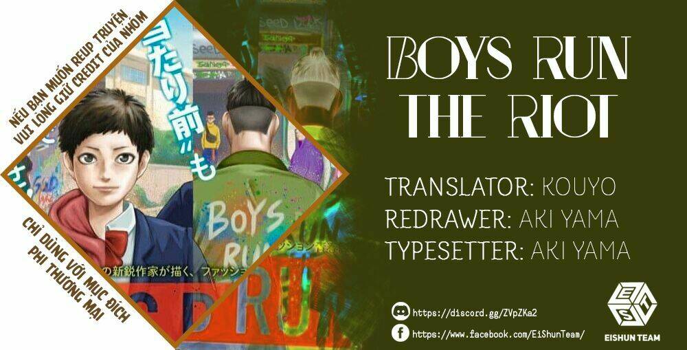 Boys Run The Riot: Chapter 3