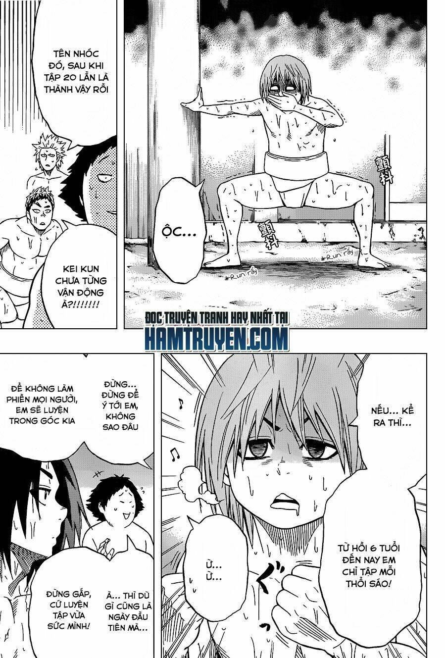 Hinomaru Zumou: Chapter 16