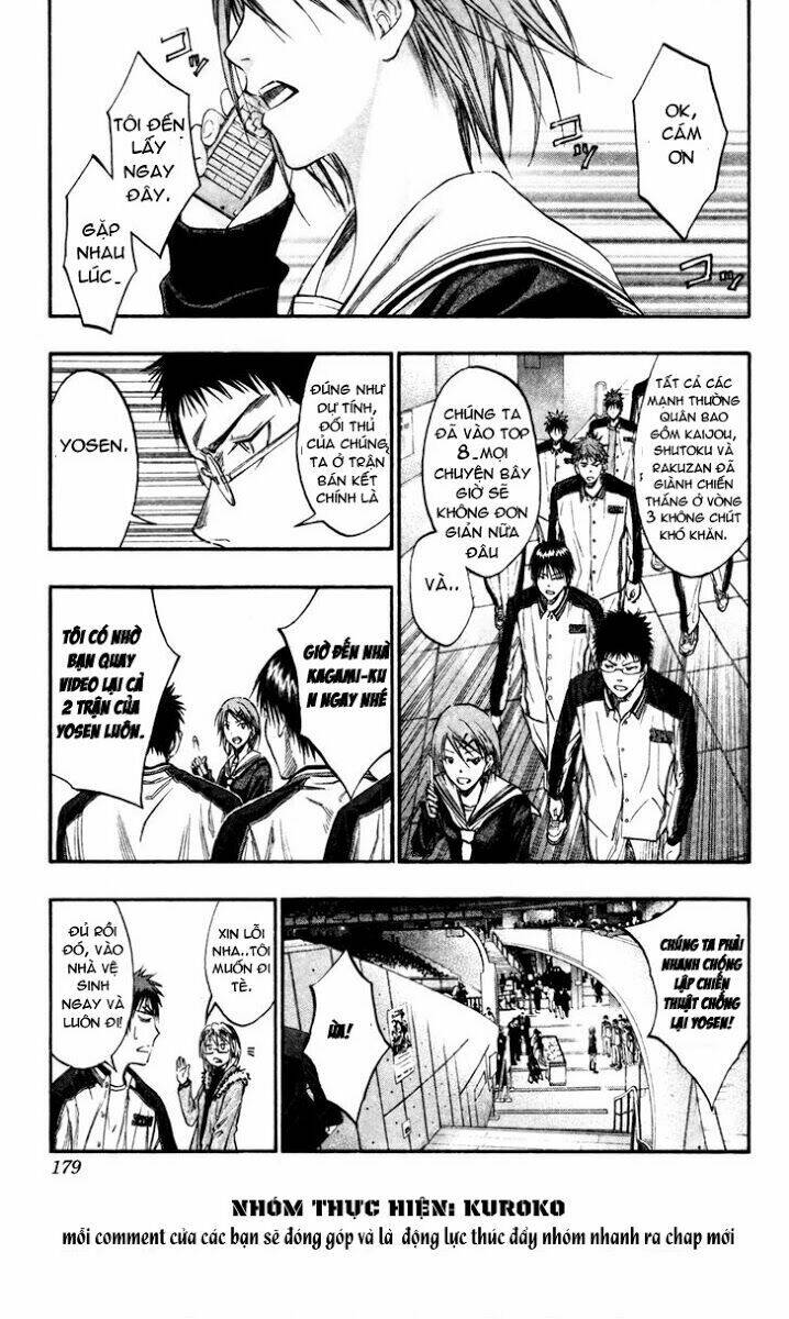 Vua Bóng Rổ Kuroko: Chapter 144