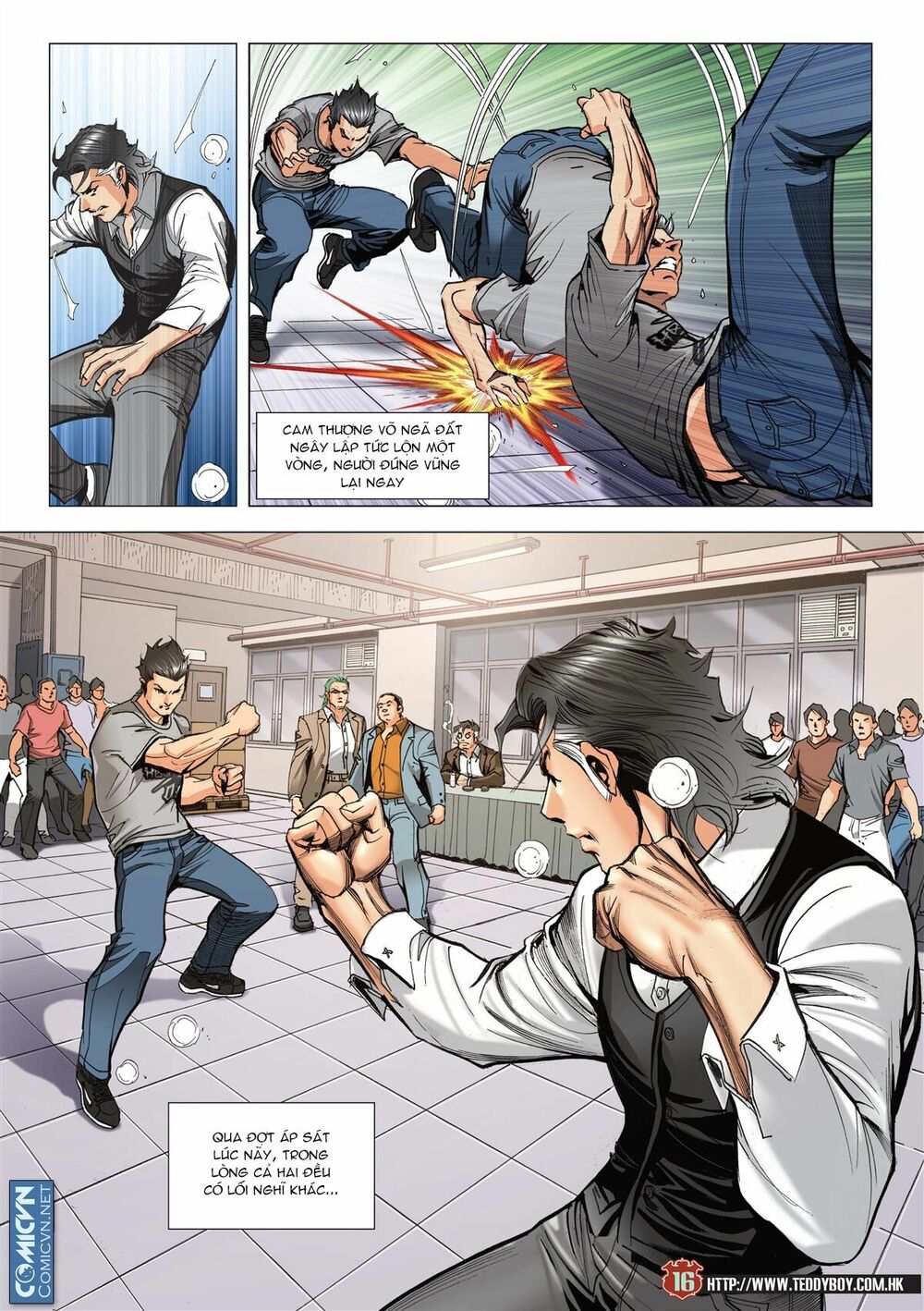 Người Trong Giang Hồ: Chapter 2120: Đánh ngã Trần Hạo Nam