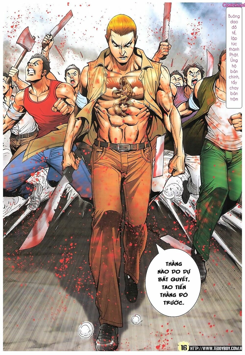Người Trong Giang Hồ: Chapter 1846: Huynh đệ đồng tâm