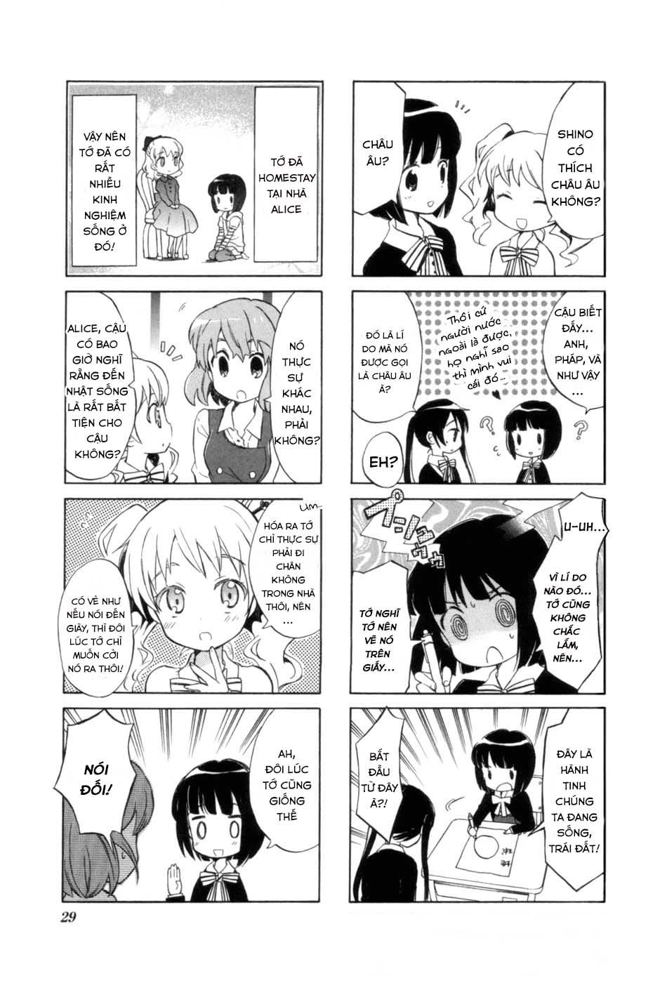 Kiniro Mosaic: Chapter 1