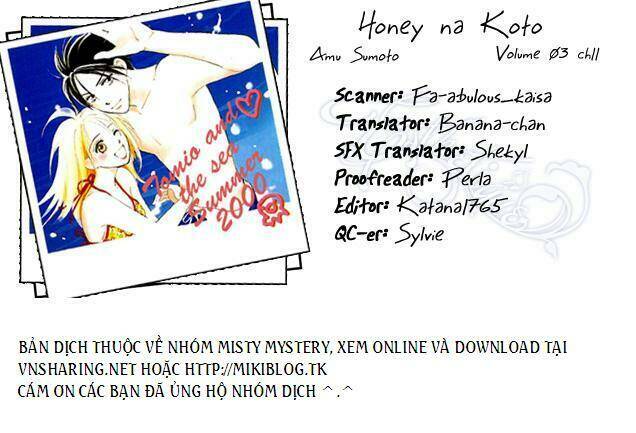 Honey na Koto: Chapter 11