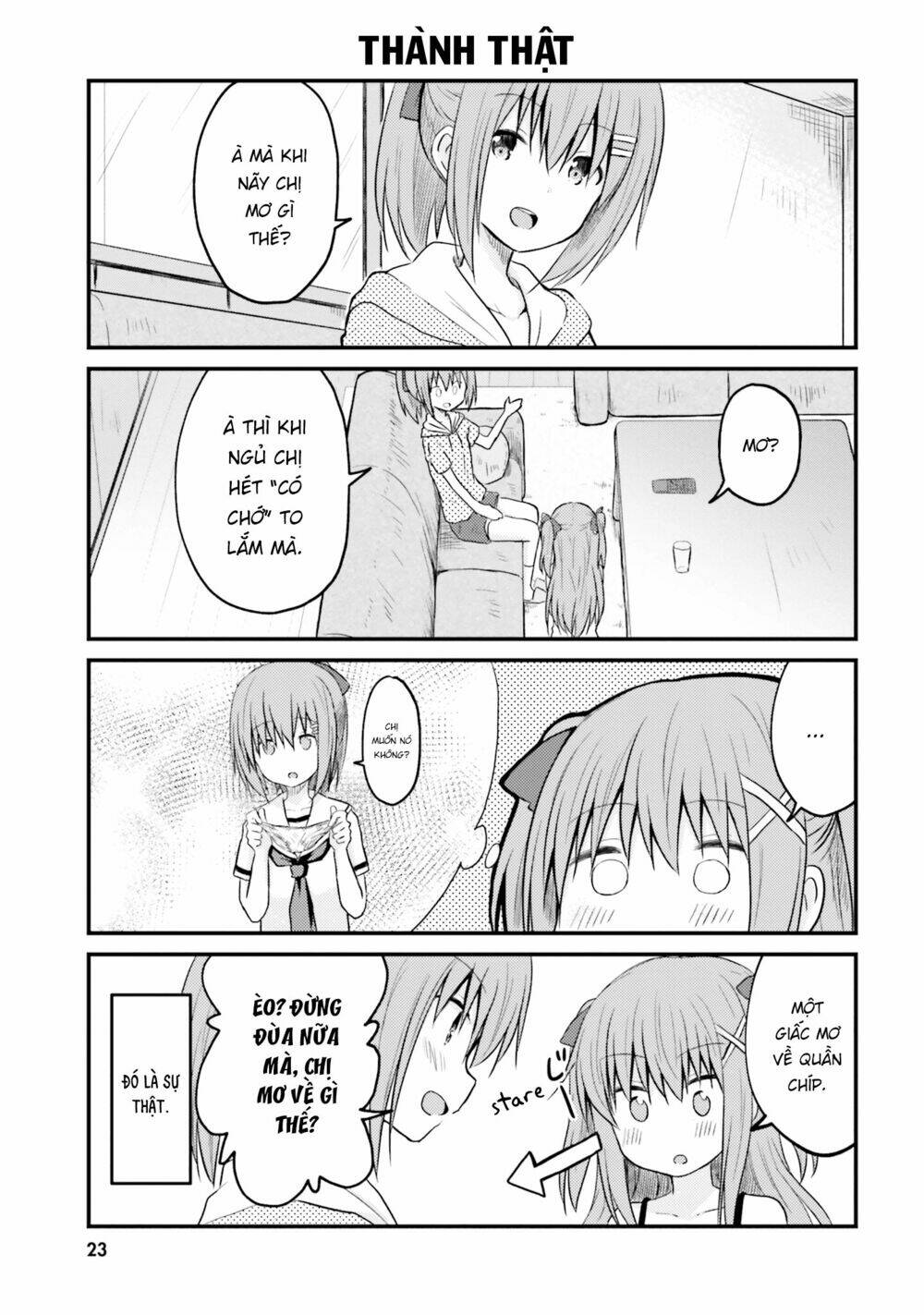 Siscon Onee-Chan To Ki Ni Shinai Imouto No Shimai Yuri Manga Okiba: Chapter 2