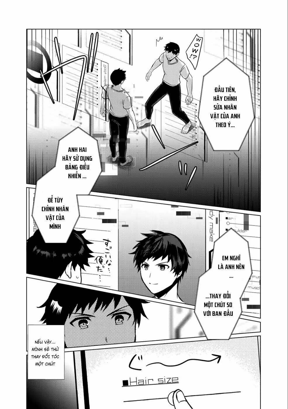 Bắt Đầu Lại Cuộc Sống Vr Với Em Gái: Chapter 1