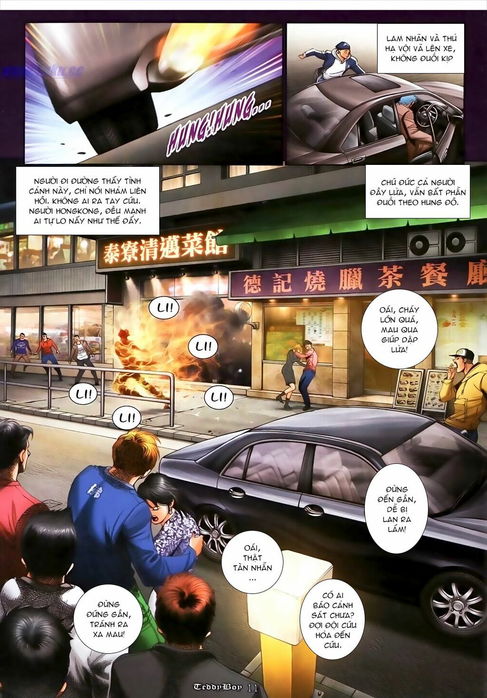 Người Trong Giang Hồ: Chapter 1069: Oan gia gặp nhau