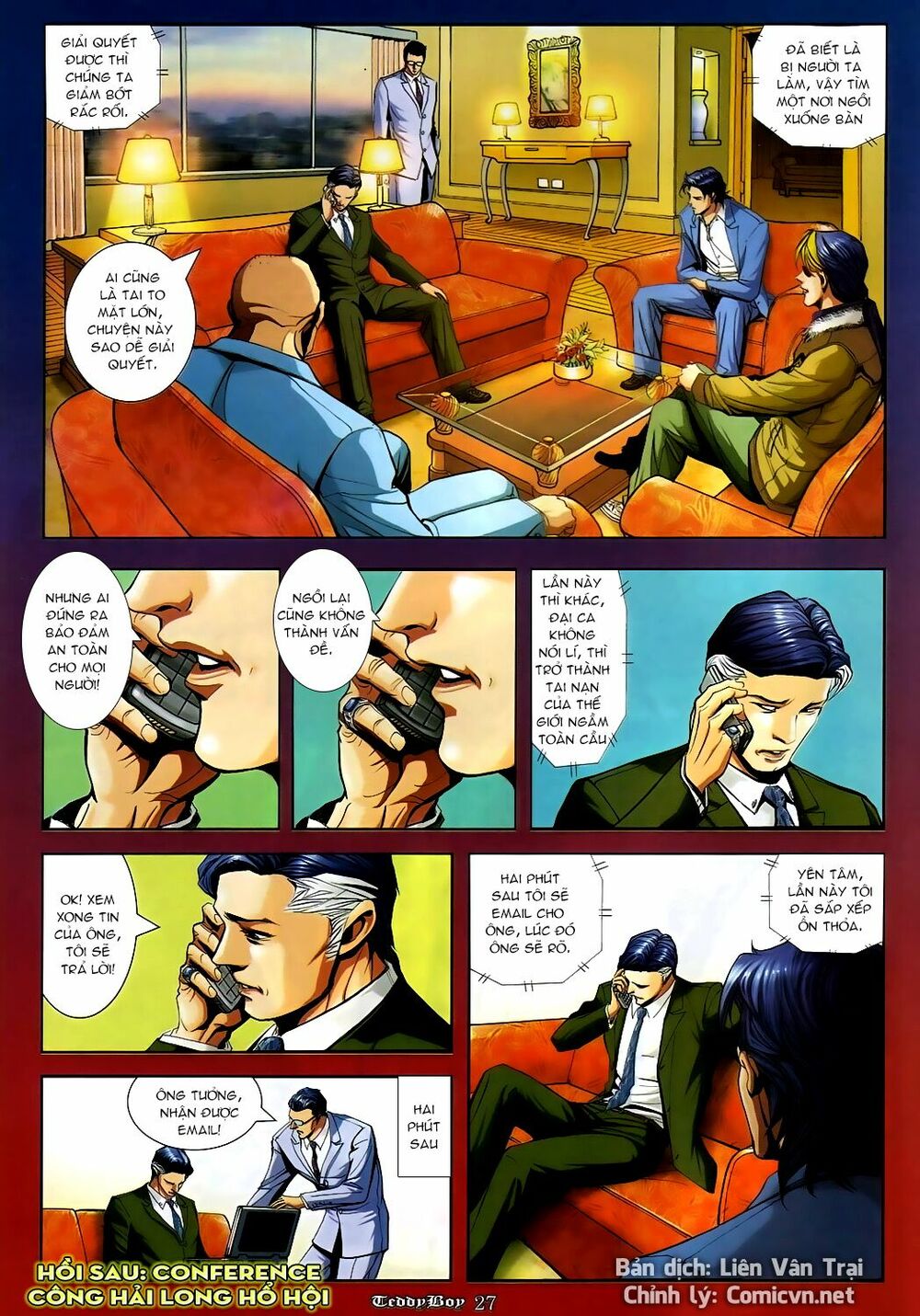 Người Trong Giang Hồ: Chapter 859: Đàm Phán Thế Kỷ