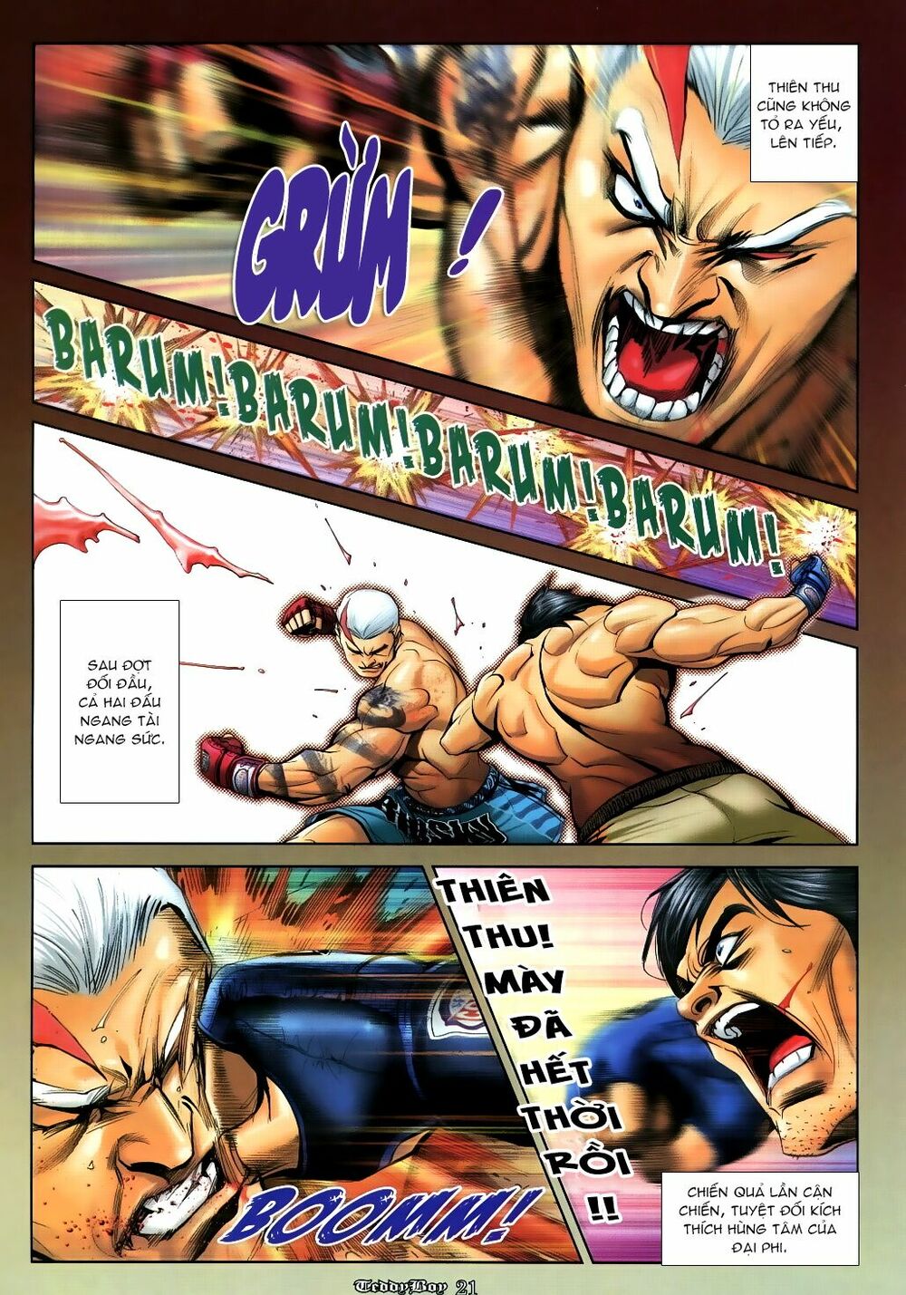 Người Trong Giang Hồ: Chapter 990: Long Đầu vs Long Đầu