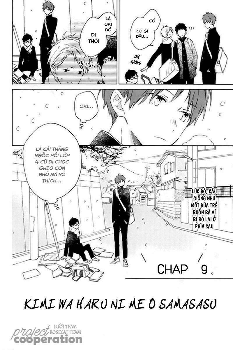 Kimi Wa Haru Ni Me Wo Samasu: Chapter 9