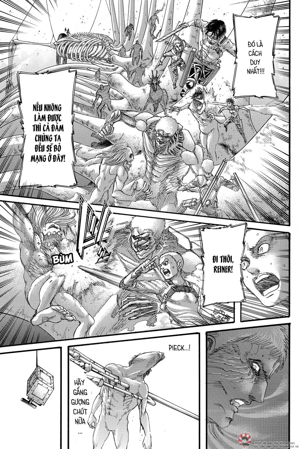 Đại Chiến Người Khổng Lồ: Chapter 135