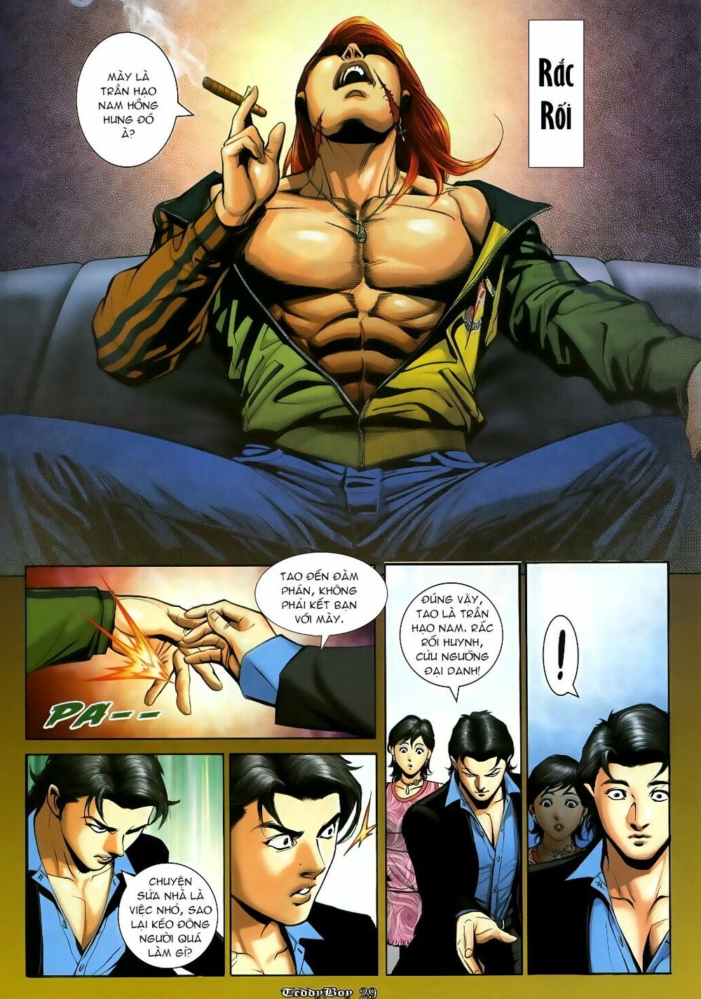 Người Trong Giang Hồ: Chapter 988: Không Xứng Làm Long Đầu