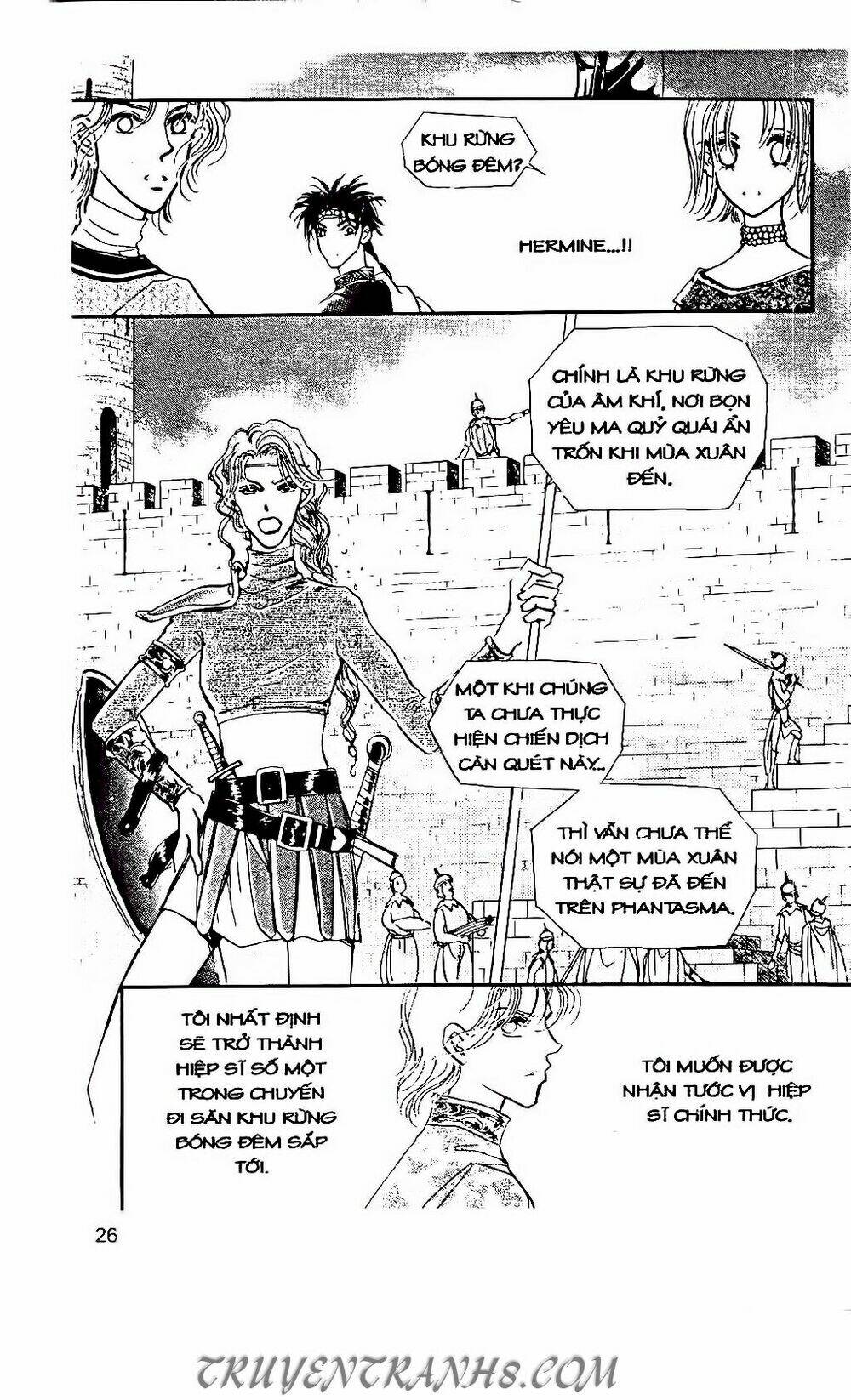 Hiệp Sĩ Nữ Hoàng: Chapter 46