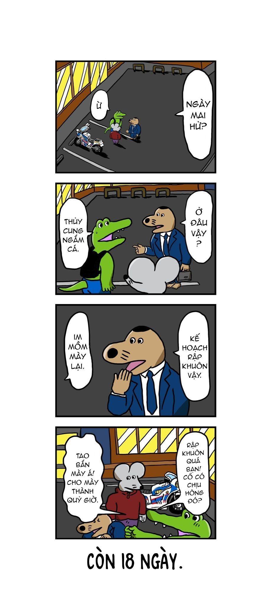 100 Ngày Nữa Con Cá Sấu Này Sẽ Chết: Chapter 82