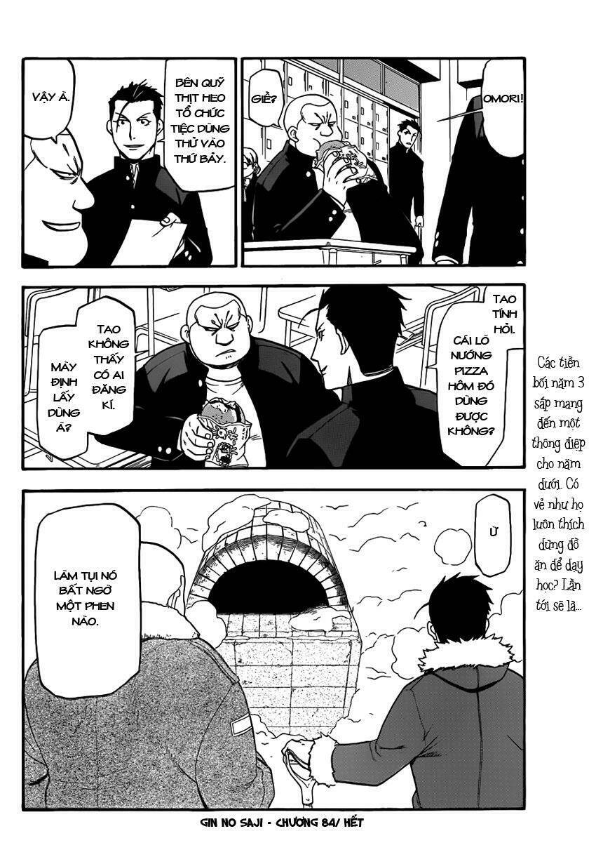 Gin No Saji: Chapter 84