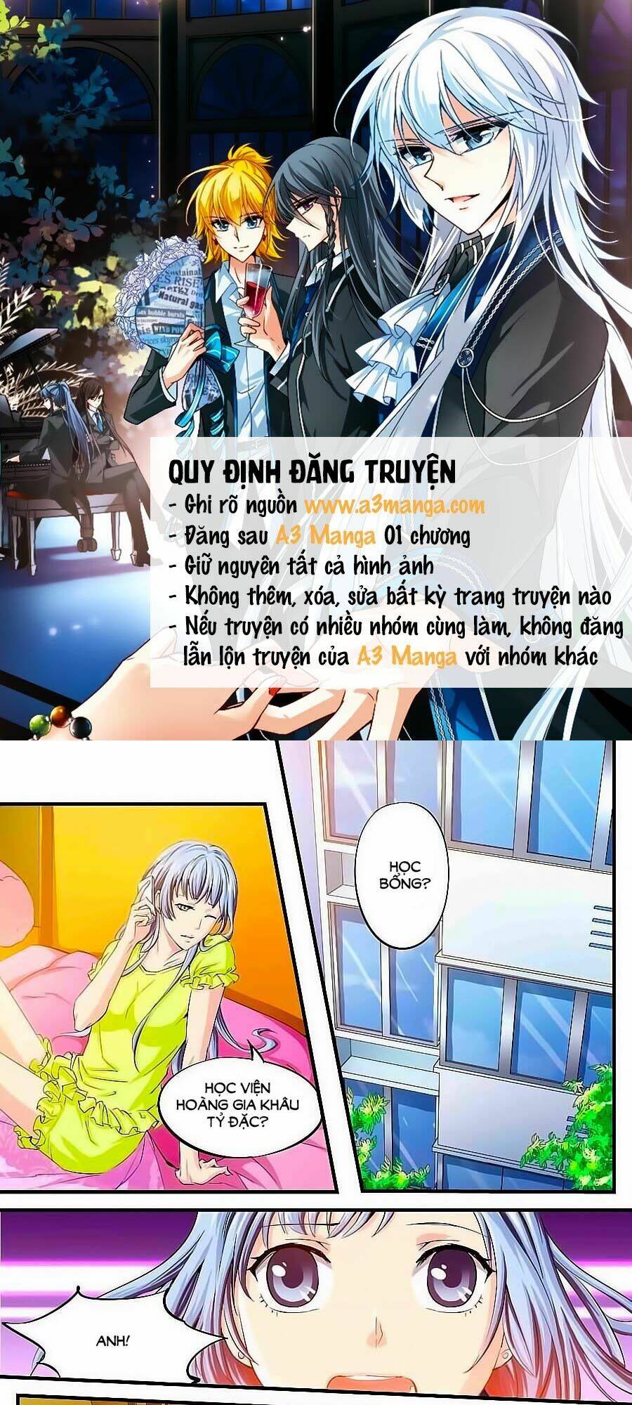 Học Viện Mỹ Nam Số 7: Chapter 1