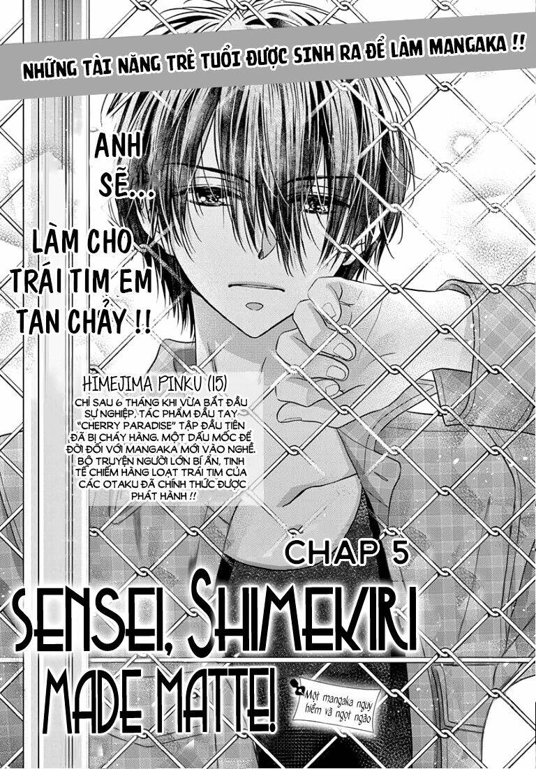 Sensei 〆Shimekiri Made Matte!: Chapter 5