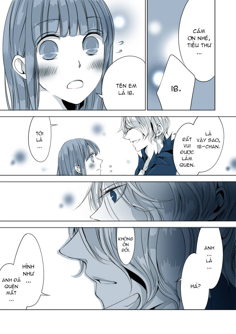 Ib Doujinshi - Ao Meikyuu No Ou: Chapter 1