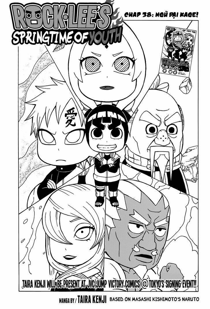 Cửu Vĩ Hồ Ly Ngoại Truyện Rock Lee: Chapter 38