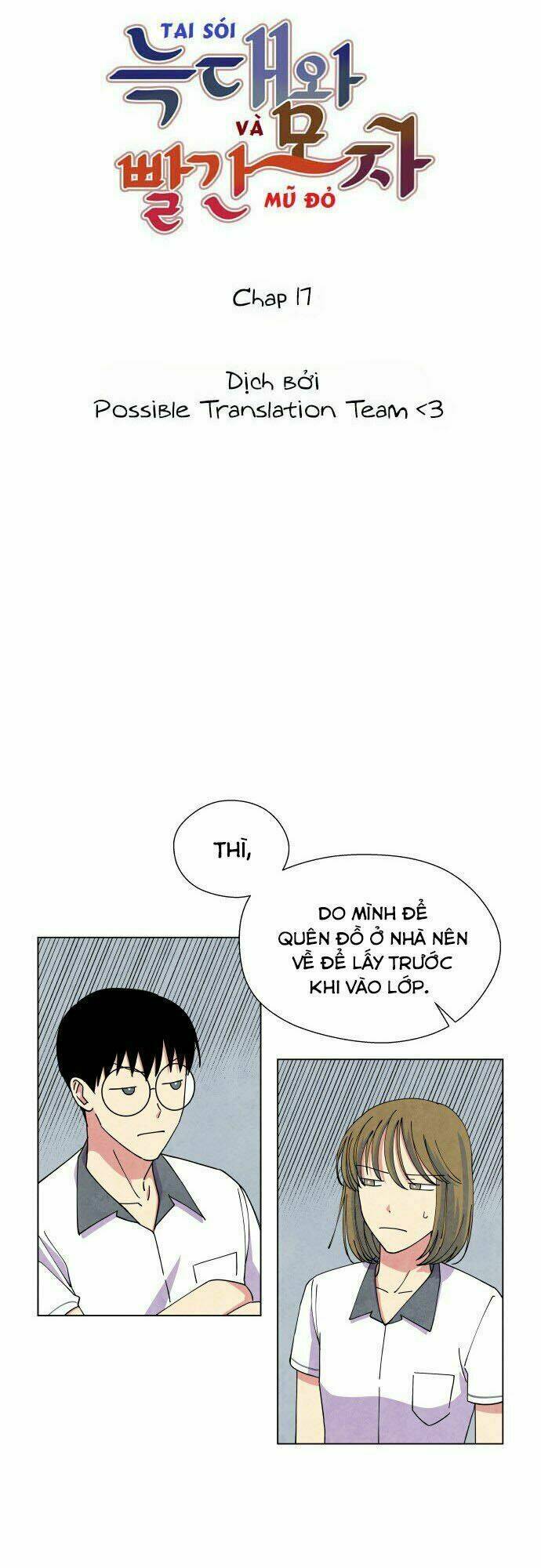Tai Sói Và Mũ Đỏ: Chapter 17