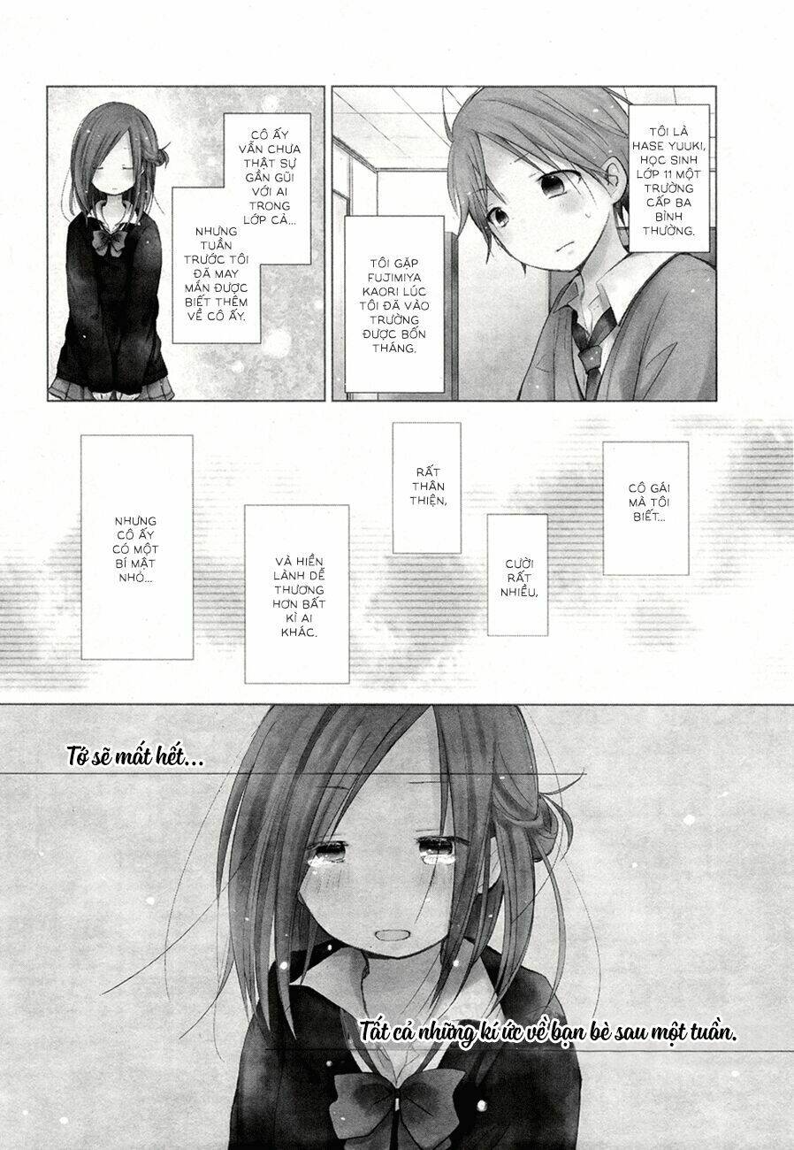 One Week Friends Dst: Chapter 1