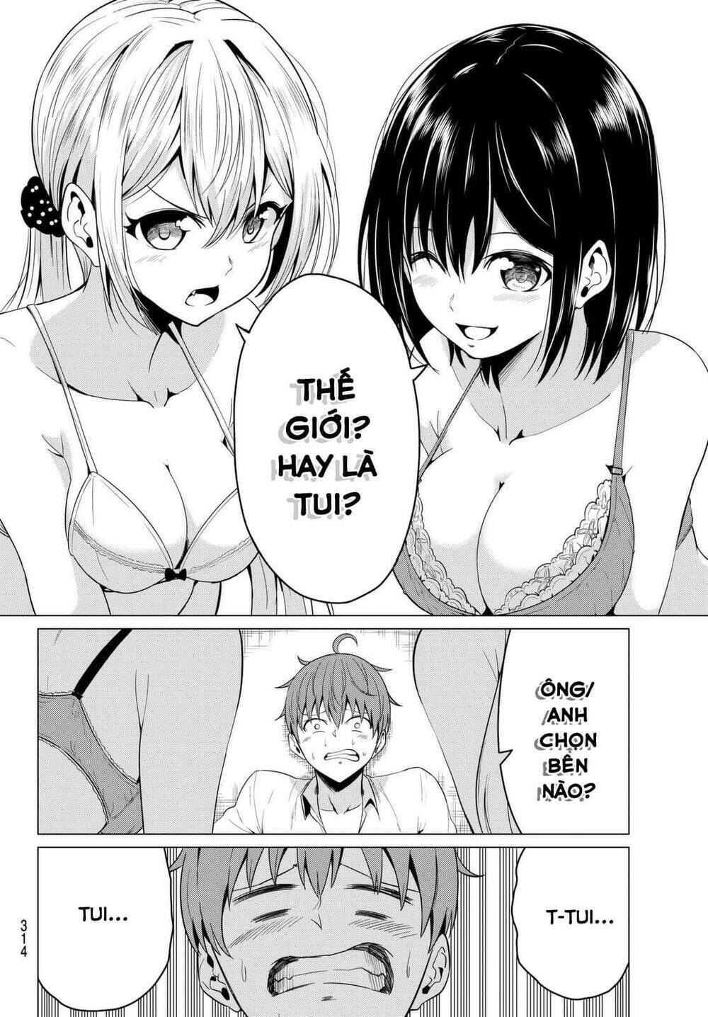 Sekai Ka Kanojo Ka Erabenai: Chapter 9.5